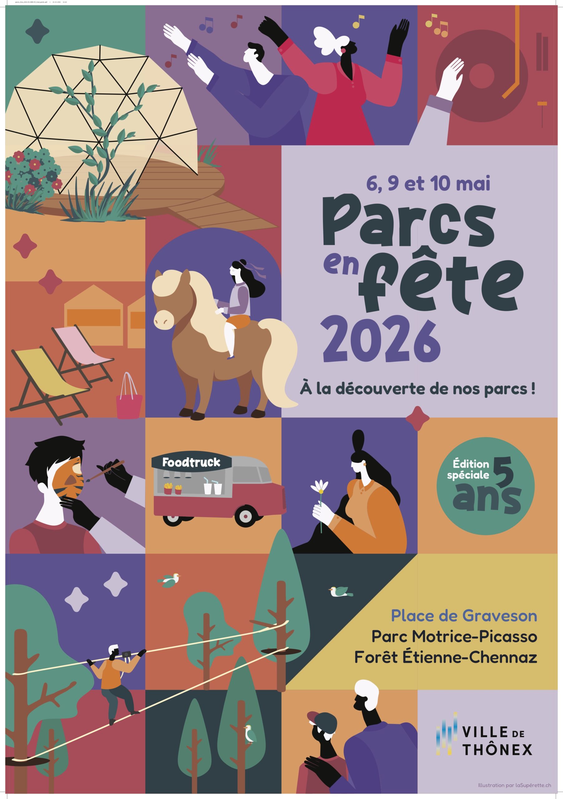 Affiche de Parcs en fête 2026